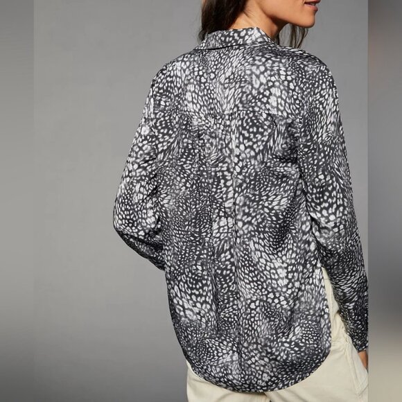 Anthropologie women’s small long sleeved‎ blouse top EUC - Picture 6 of 7